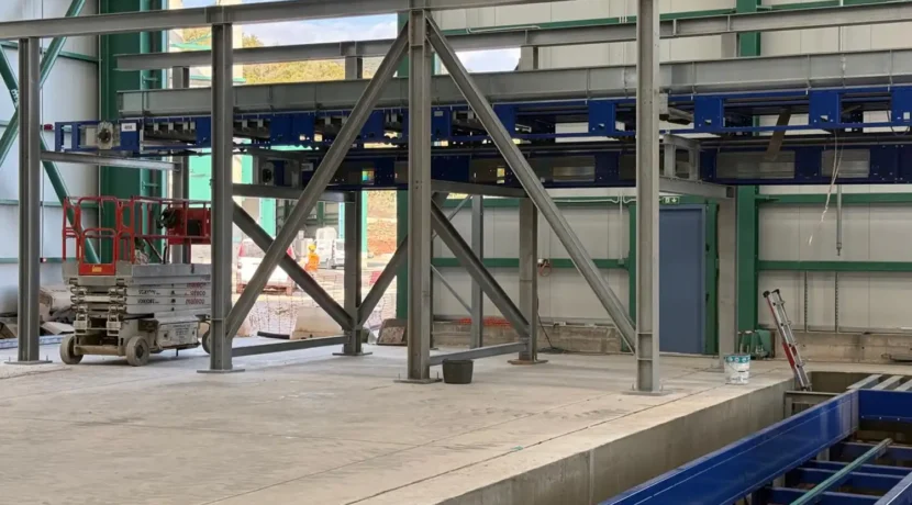 Steel structure assembly, industrial framework, load-bearing structures, construction engineering va mont Steel structure assembly, industrial framework, load-bearing structures, construction engineering va mont